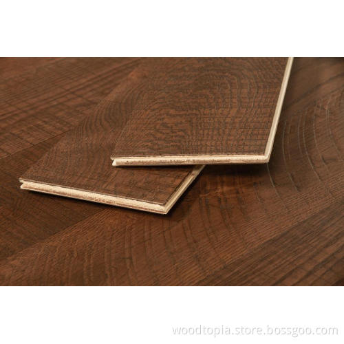 Multi-story European oak flooring multi-layer with plywood